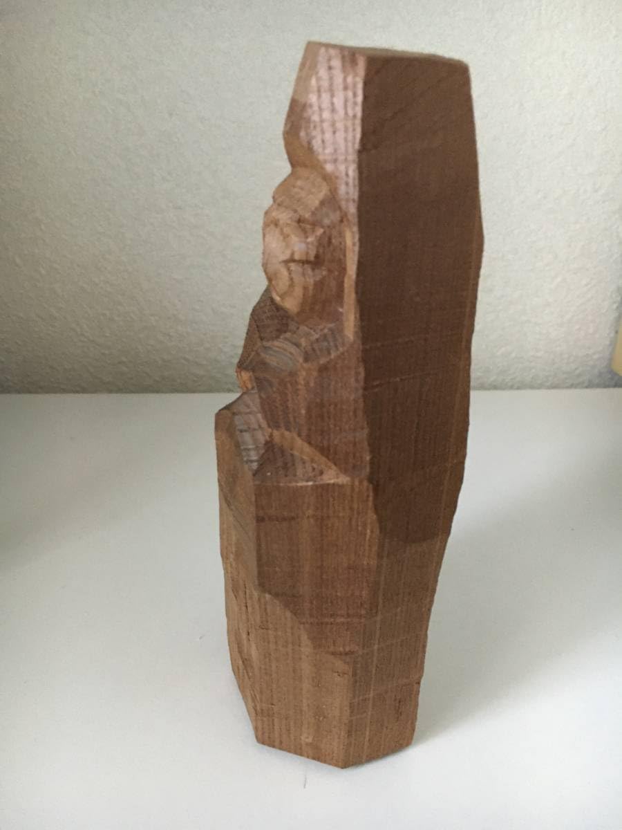 Amazon.co.jp: 昭雲工房山田尚公作 限定品!! 叩き彫「八百万の神」木彫